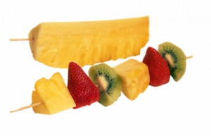 Früchtespieß - Mit Obst gegen chronische und akute Krankheiten